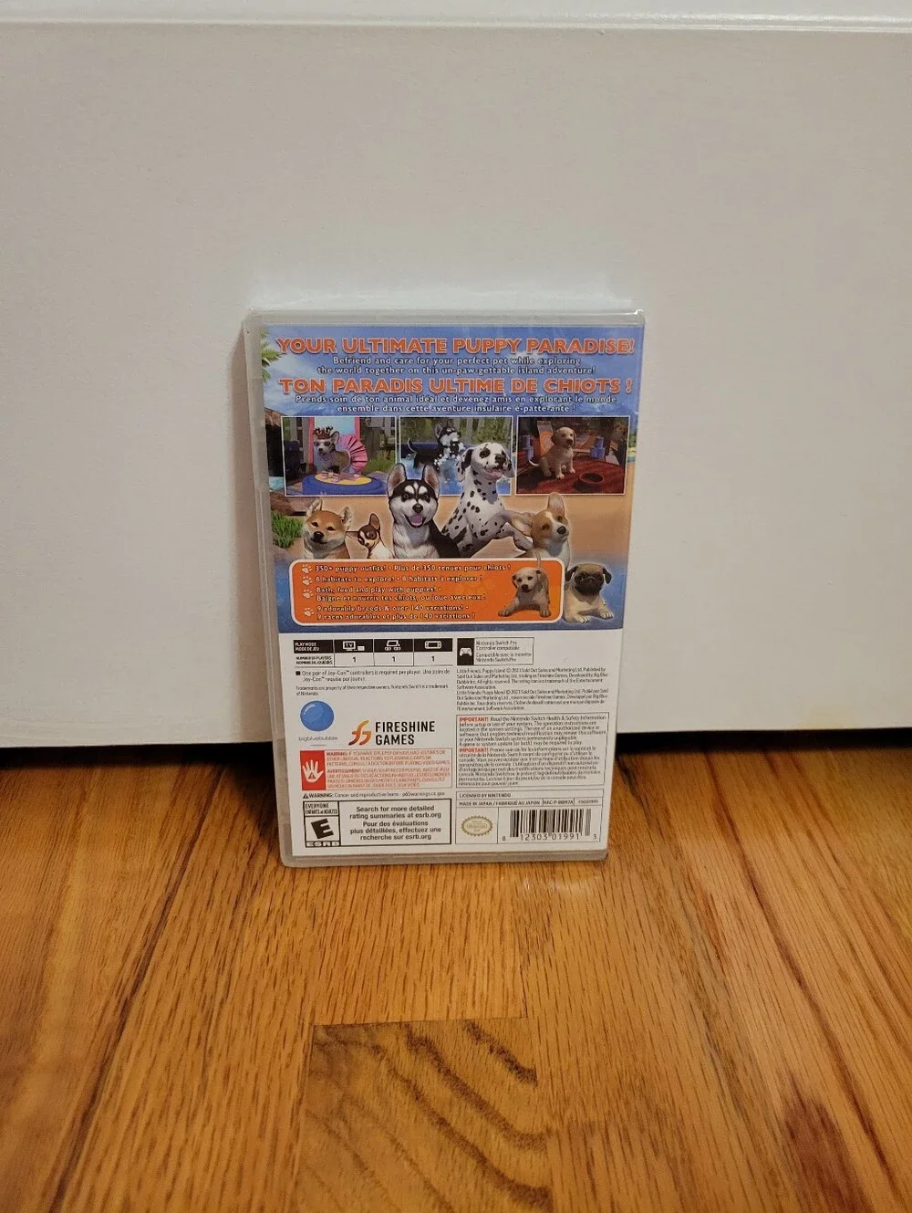 NIB- Little Friends: Puppy Island Nintendo Switch - Physical Game Cartridge